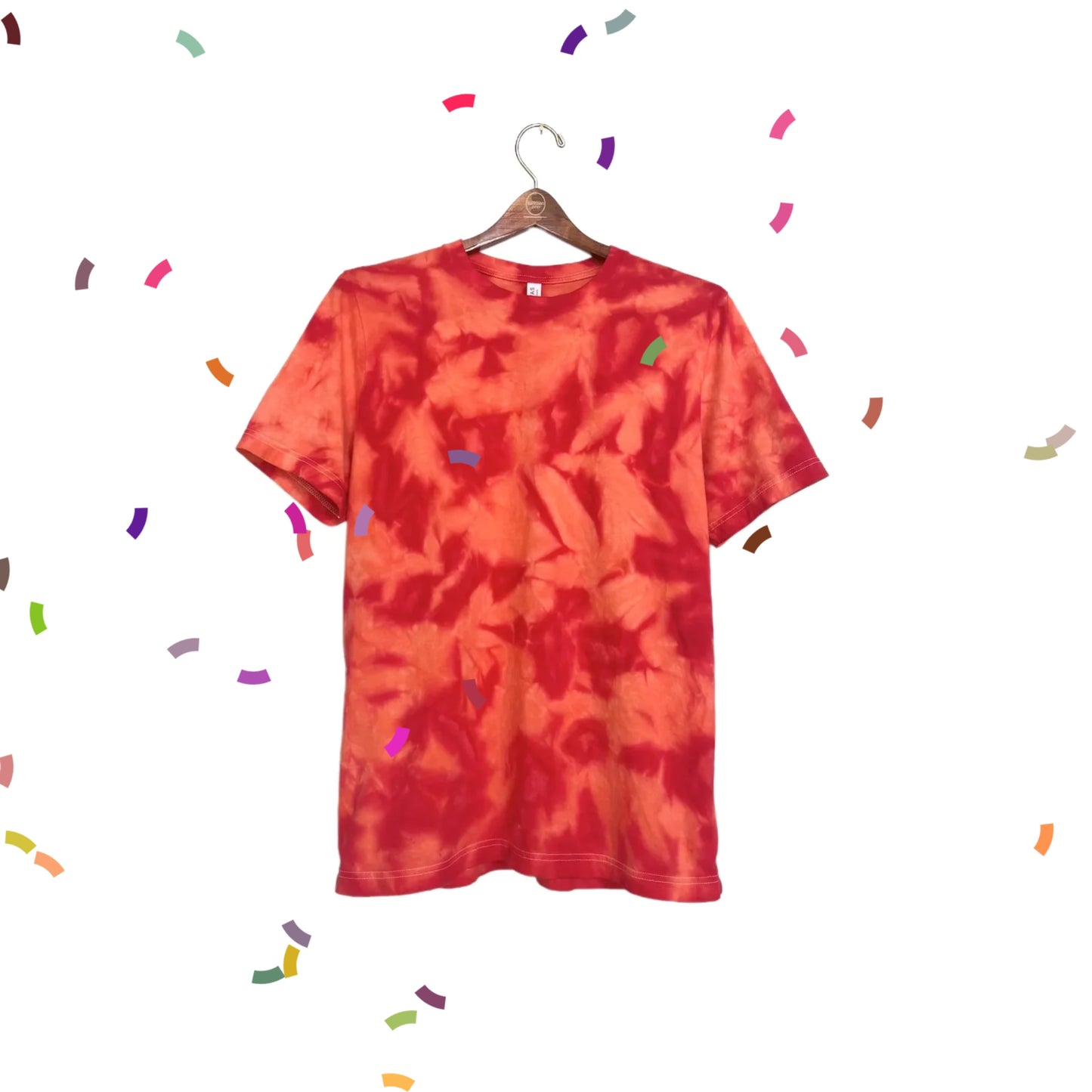 Red Tie Dye Shirt
