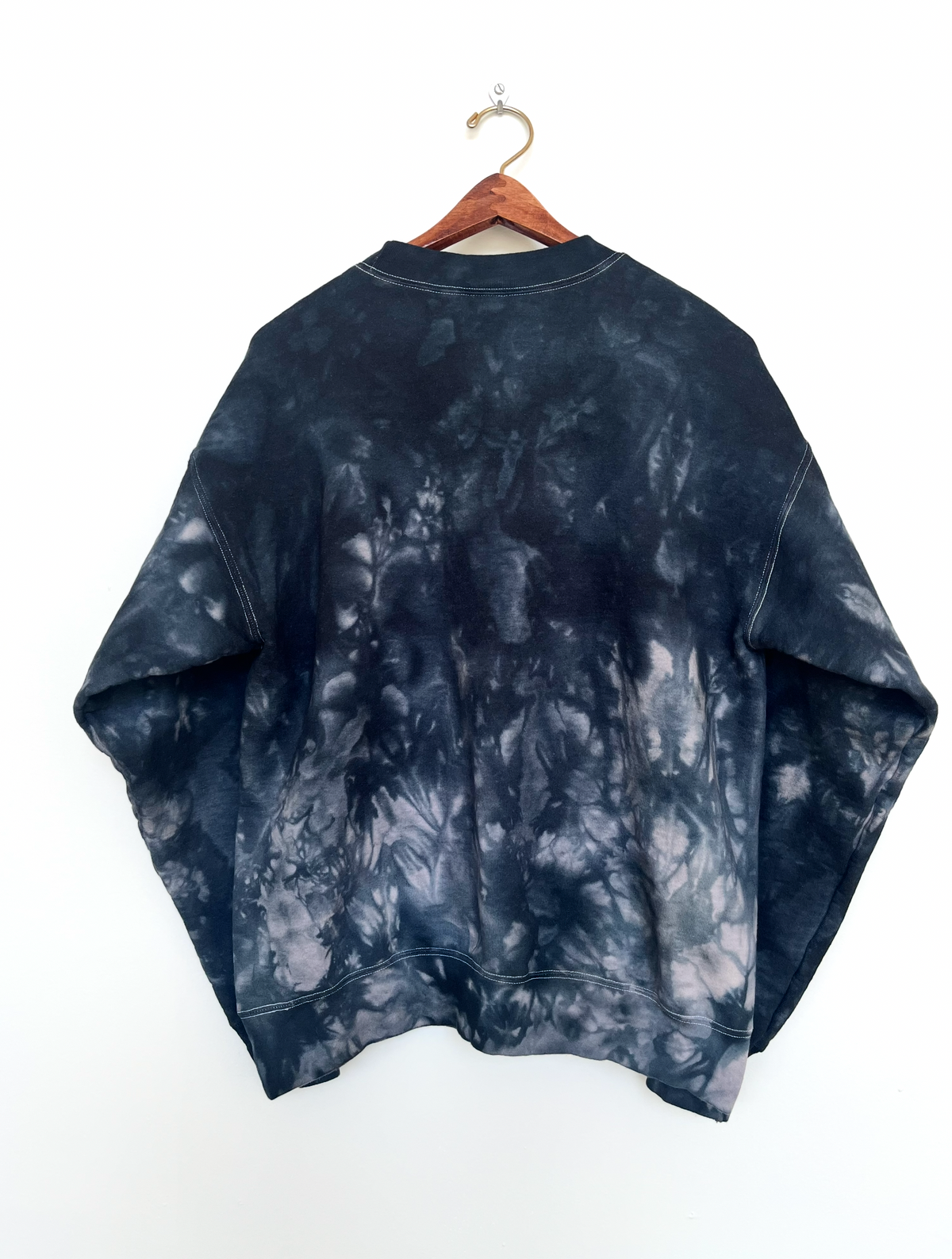 Tie Dye Sweatshirt | Black