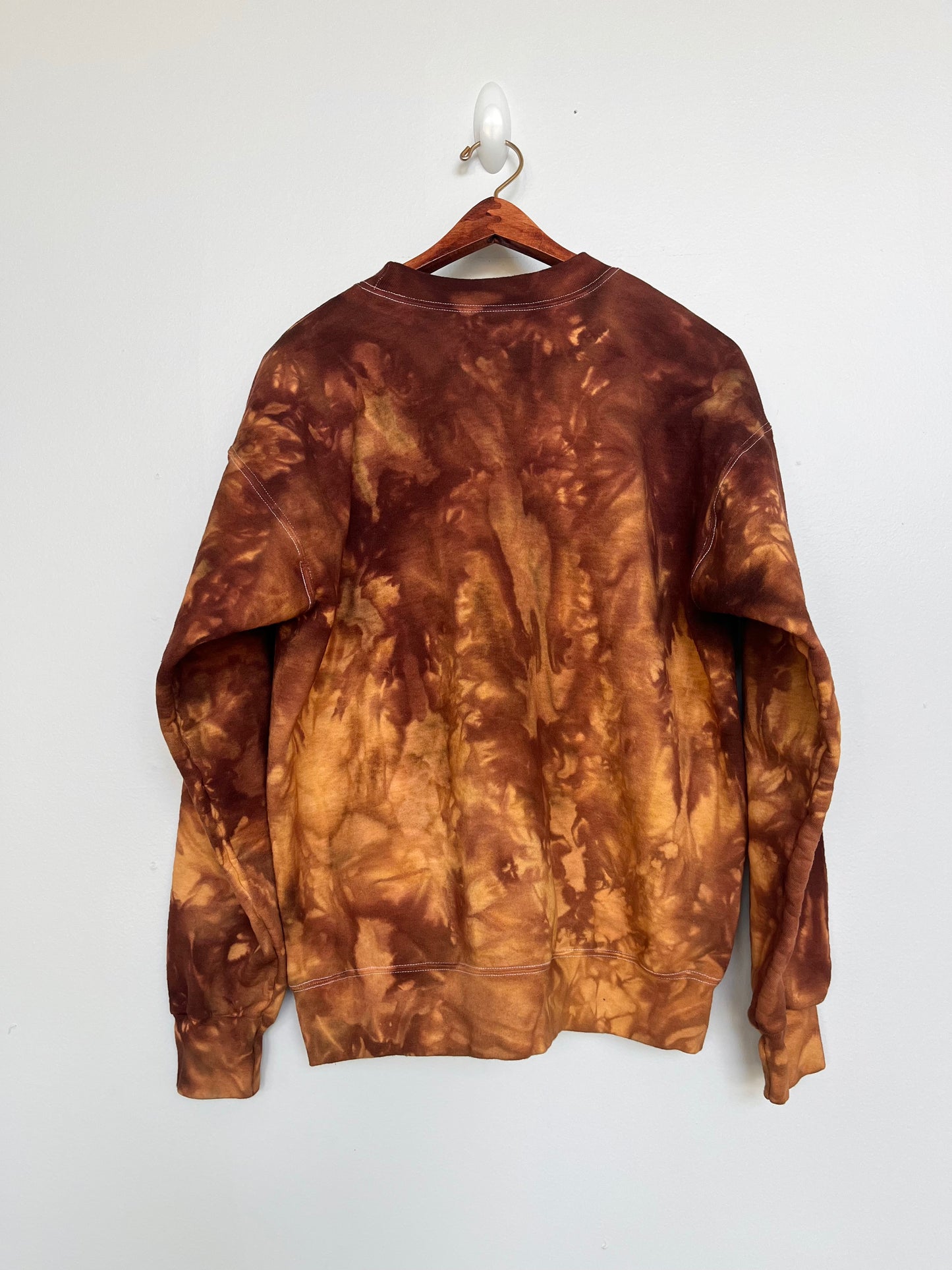 Tie Dye Sweatshirt | Brown