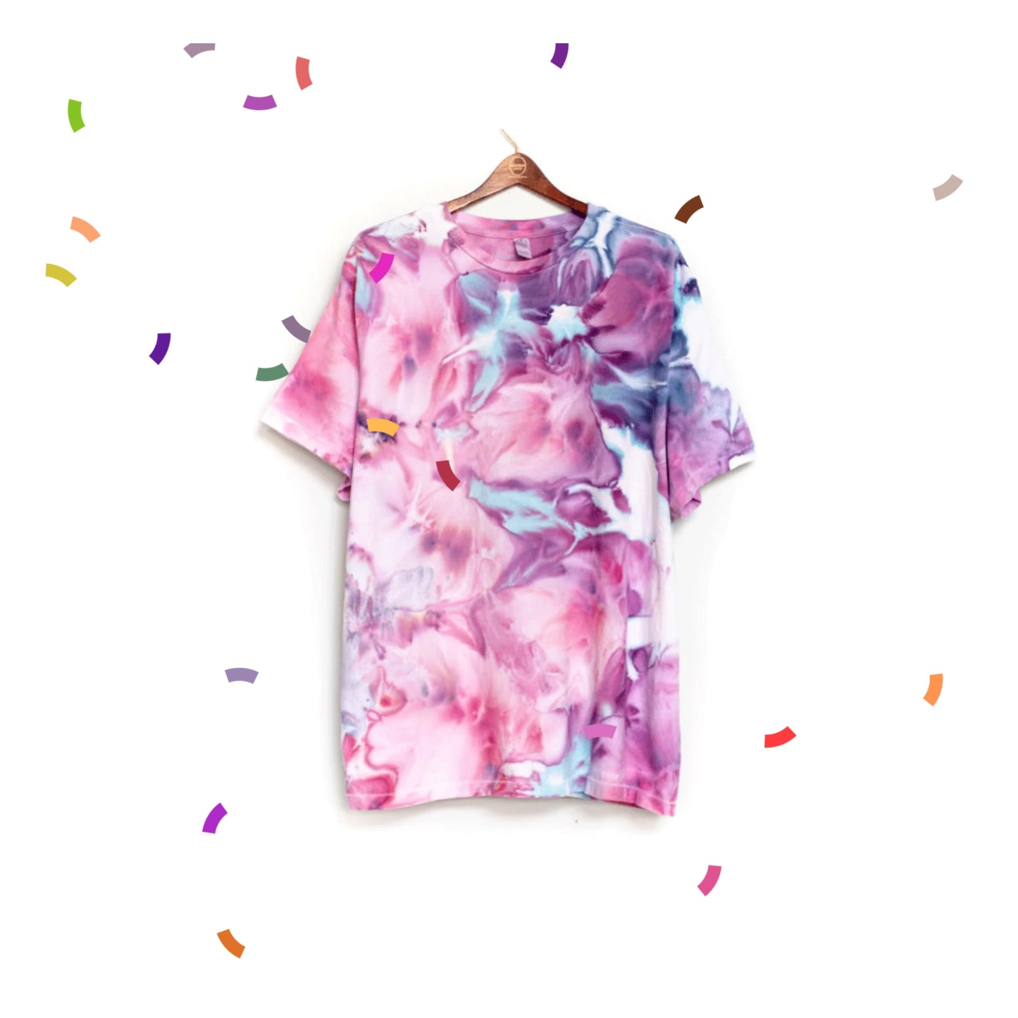 Pink Ice Dyed Shirt