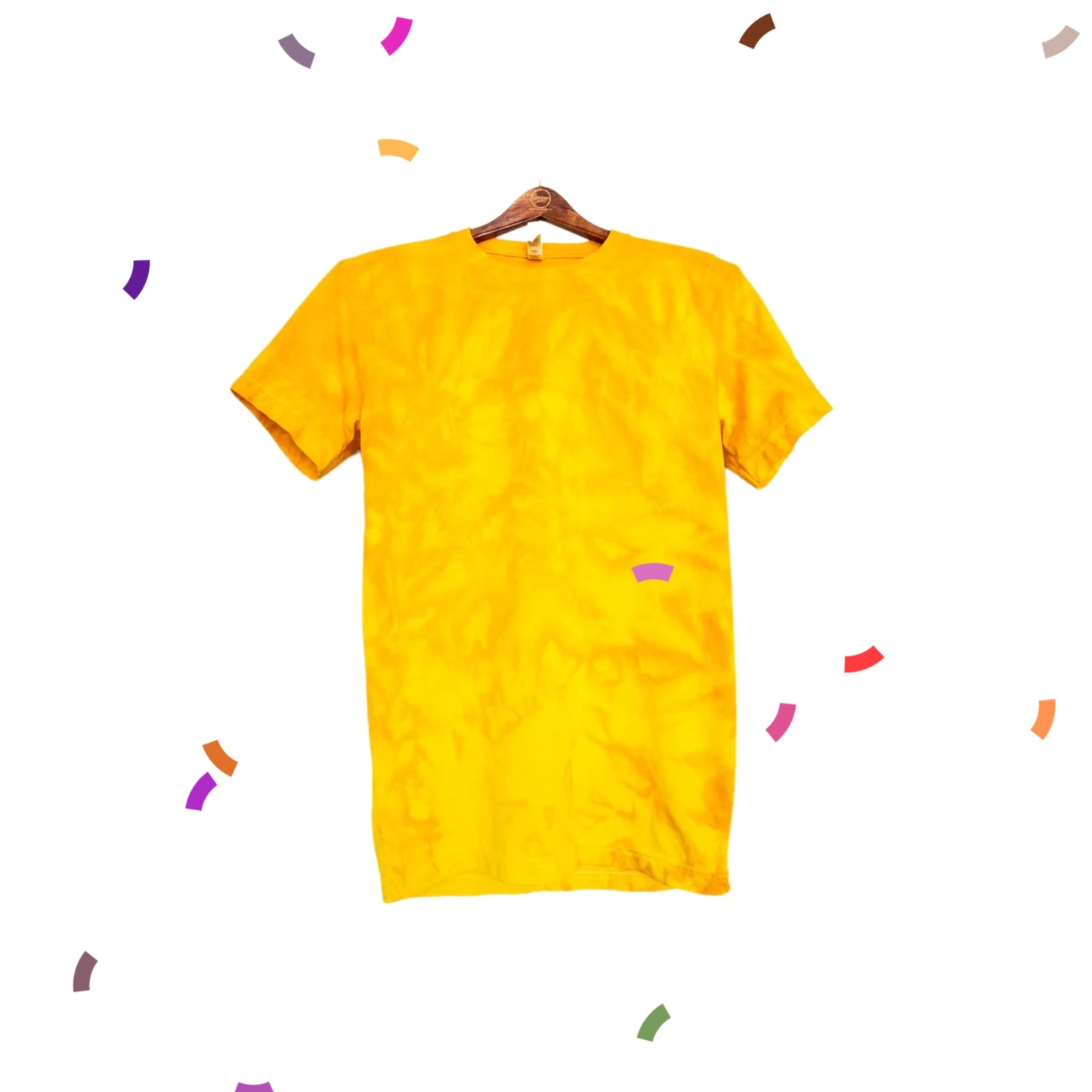 Yellow Tie Dye Shirt